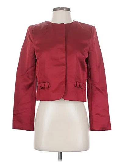 Pre-owned H&m Jacket In Red