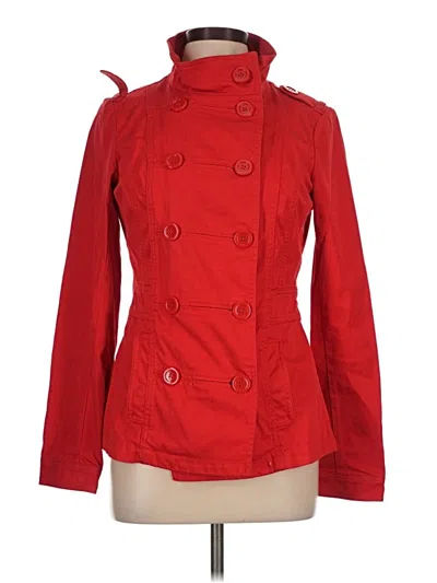 Pre-owned H&m Jacket In Red