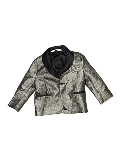 Pre-owned H&m Kids' Jacket In Silver