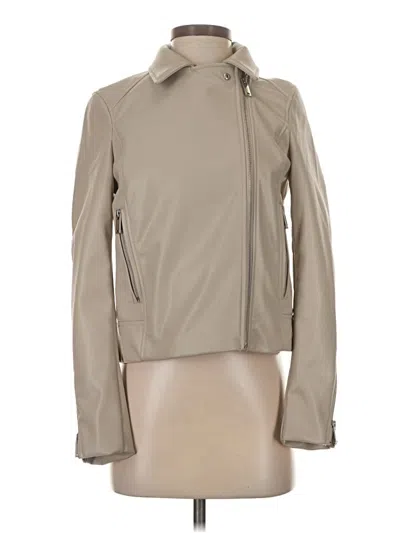 Pre-owned H&m Jacket In Tan