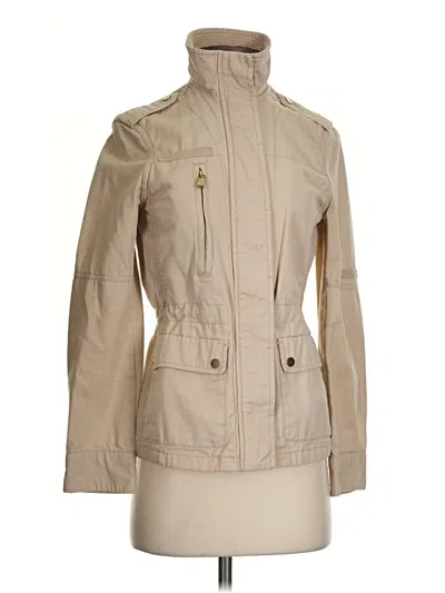 Pre-owned H&m Jacket In Tan