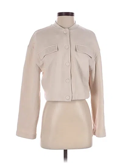 Pre-owned H&m Jacket In Tan