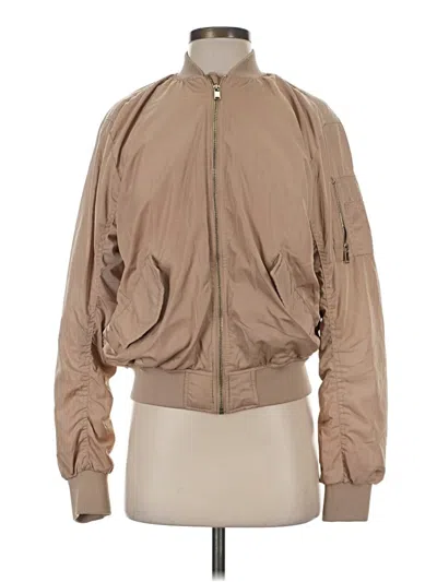 Pre-owned H&m Jacket In Tan