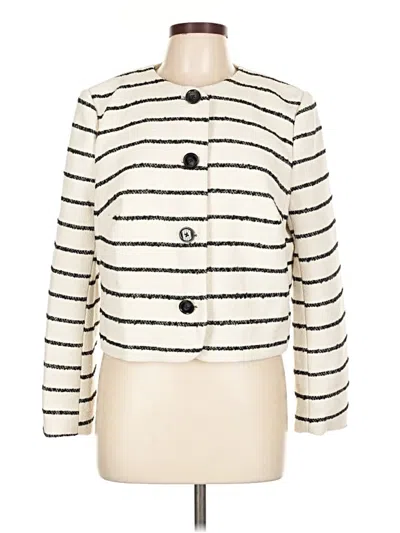 Pre-owned H&m Jacket In White