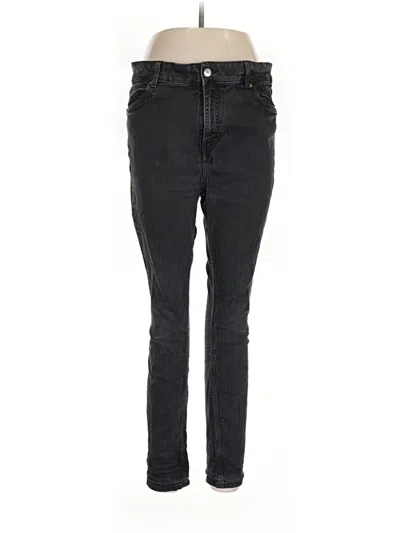 Pre-owned H&m Jeans In Black