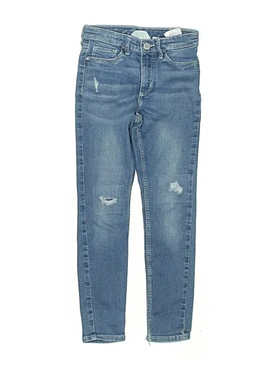 Pre-owned H&m Kids' Jeans In Blue