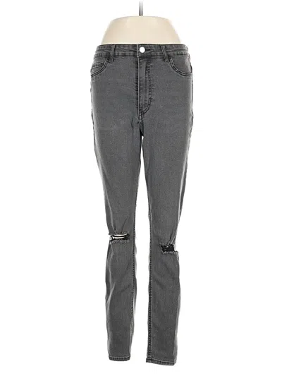 Pre-owned H&m Jeans In Gray
