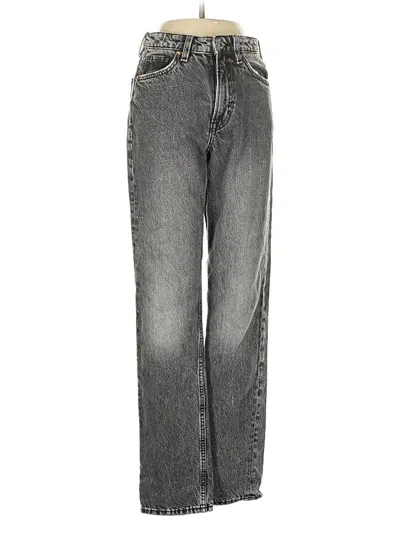 Pre-owned H&m Jeans In Gray