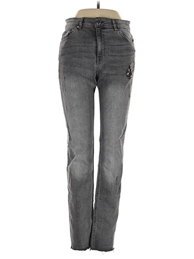Pre-owned H&m Jeans In Gray