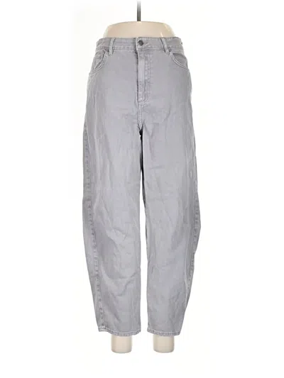 Pre-owned H&m Jeans In Gray