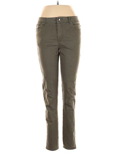 Pre-owned H&m Jeans In Green