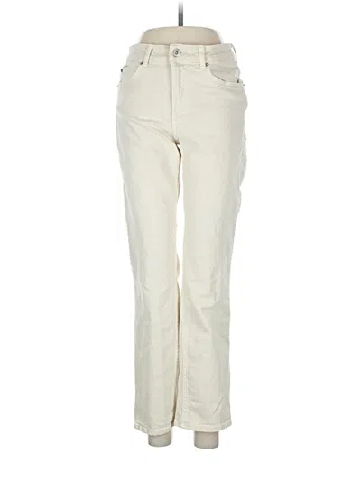 Pre-owned H&m Jeans In Ivory