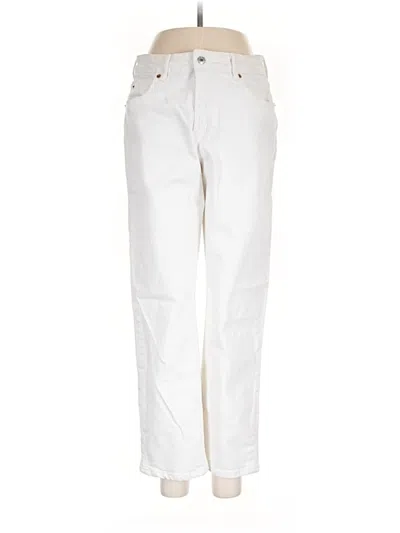 Pre-owned H&m Jeans In Ivory