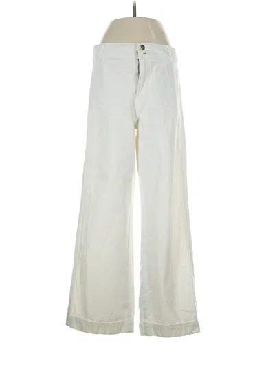 Pre-owned H&m Jeans In Ivory