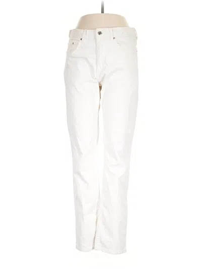 Pre-owned H&m Jeans In Ivory