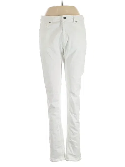 Pre-owned H&m Jeans In Ivory
