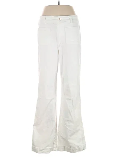 Pre-owned H&m Jeans In Ivory