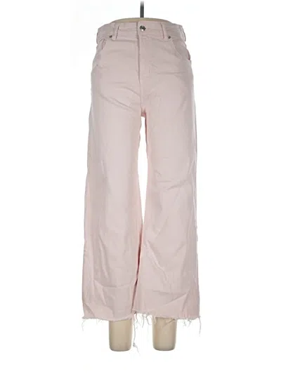 Pre-owned H&m Jeans In Pink