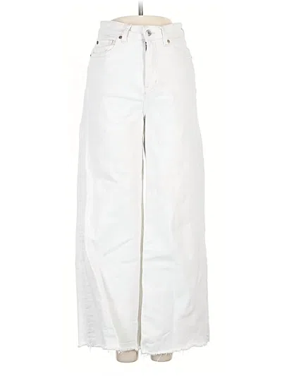 Pre-owned H&m Jeans In White