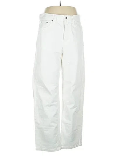 Pre-owned H&m Jeans In White