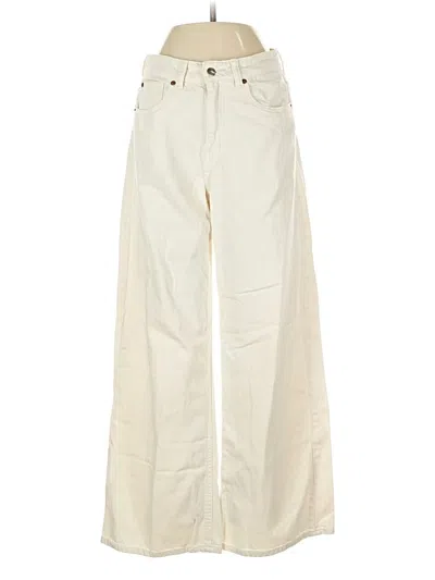Pre-owned H&m Jeans In White