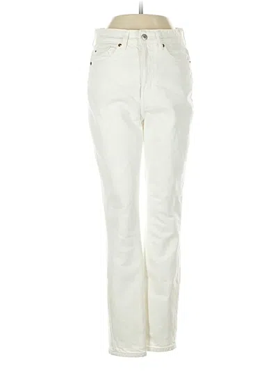 Pre-owned H&m Jeans In White