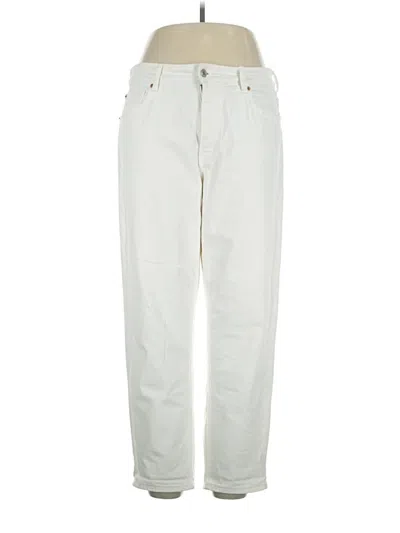 Pre-owned H&m Jeans In White
