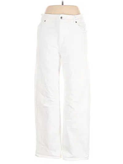 Pre-owned H&m Jeans In White