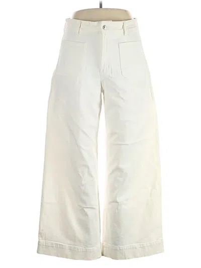 Pre-owned H&m Jeans In White