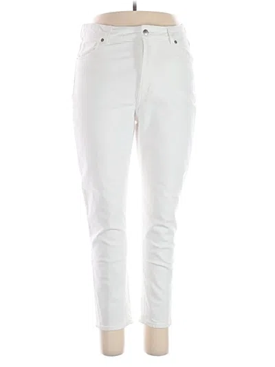 Pre-owned H&m Jeans In White