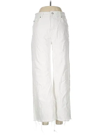 Pre-owned H&m Jeans In White