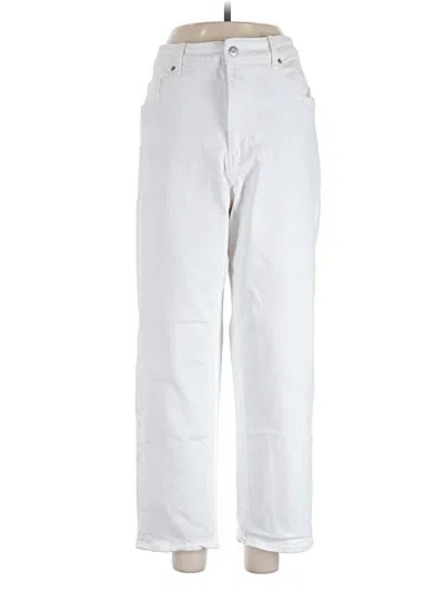 Pre-owned H&m Jeans In White
