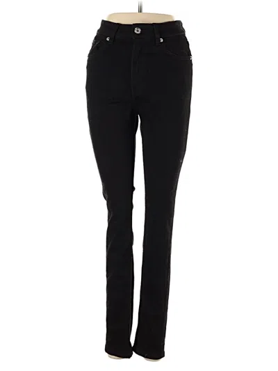 Pre-owned H&m Jeggings In Black