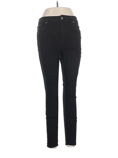 Pre-owned H&m Jeggings In Black