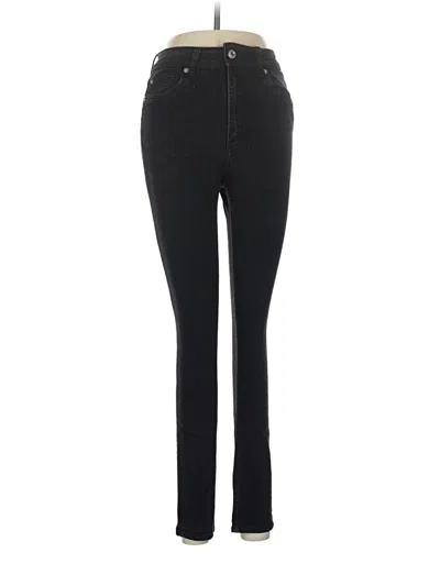 Pre-owned H&m Jeggings In Black