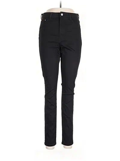 Pre-owned H&m Jeggings In Black