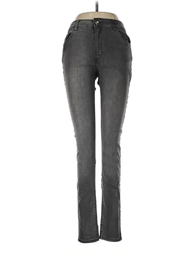 Pre-owned H&m Jeggings In Gray