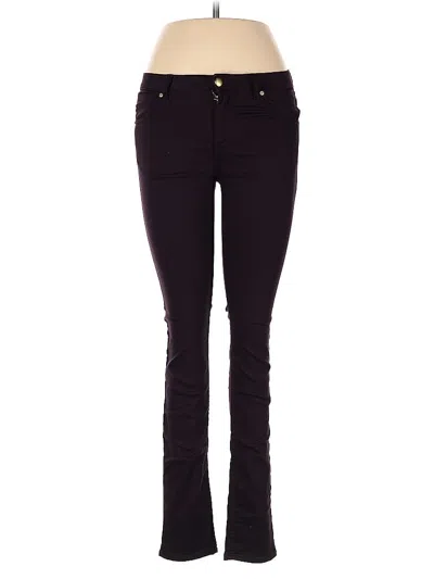Pre-owned H&m Jeggings In Purple