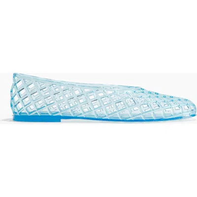 H&m Jelly Ballet Flats In Blue