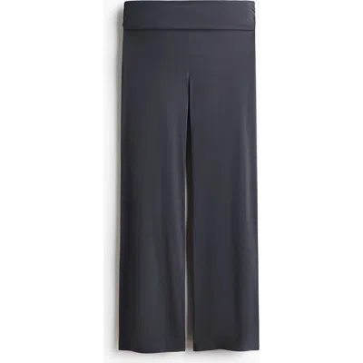 H&m Jersey Trousers In Blue