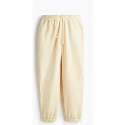 H&m Joggers In Yellow