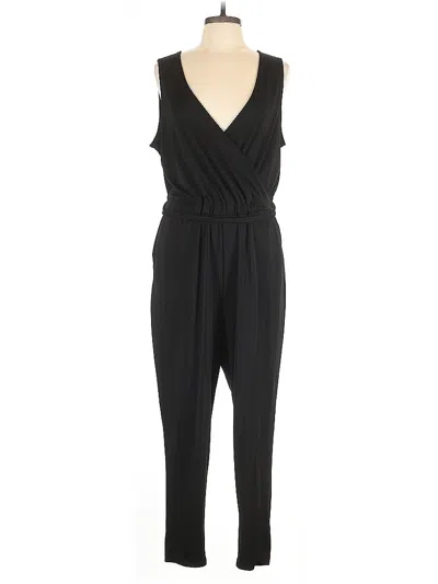 Pre-owned H&m Jumpsuit In Black