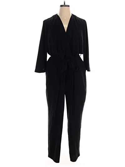 Pre-owned H&m Jumpsuit In Black