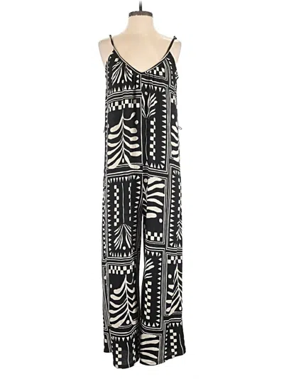 Pre-owned H&m Jumpsuit In Black