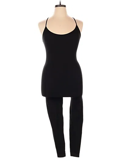 Pre-owned H&m Jumpsuit In Black