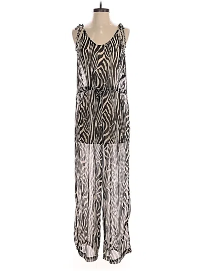 Pre-owned H&m Jumpsuit In Black