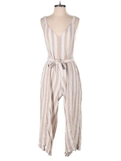 Pre-owned H&m Jumpsuit In Brown