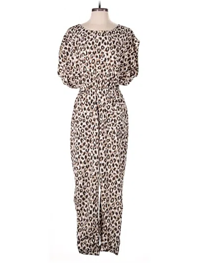 Pre-owned H&m Jumpsuit In Brown