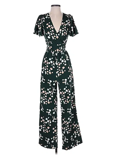 Pre-owned H&m Jumpsuit In Green