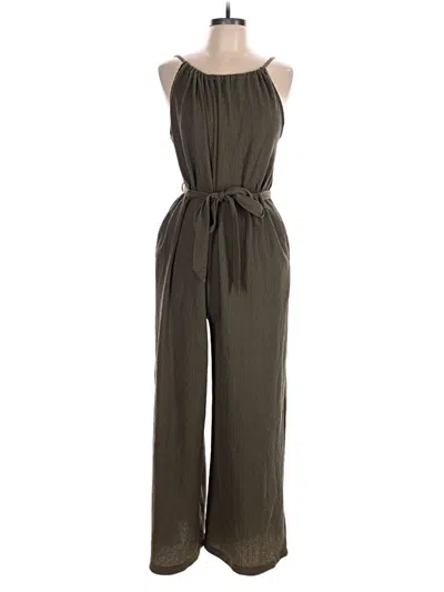 Pre-owned H&m Jumpsuit In Green